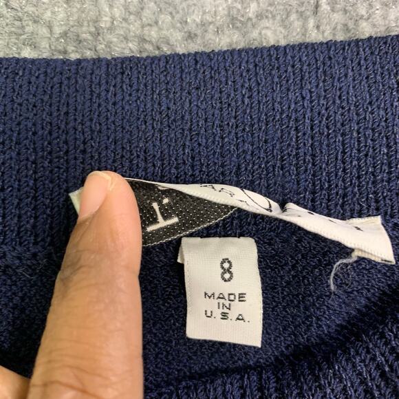 Vintage St. John‎ Separates Straight Madi Pencil Skirt Size 8 Knit USA MADE - Picture 7 of 8